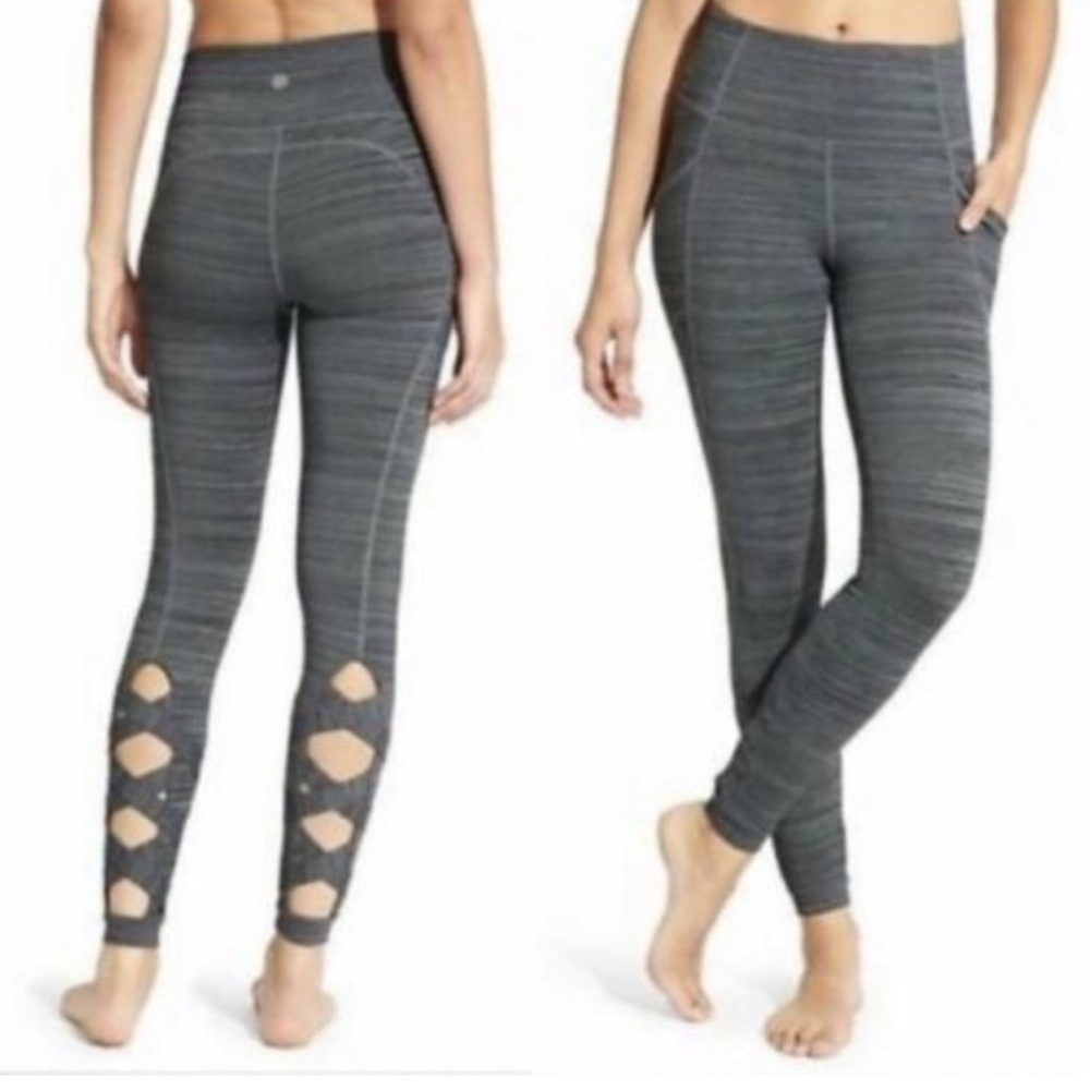 ATHLETA Cut Out Criss-Cross Chaturanga Leggings